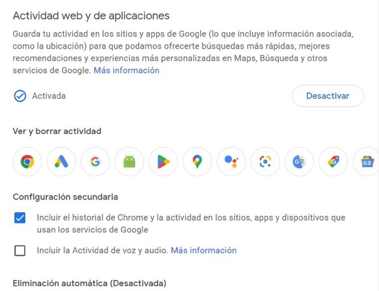 Mi actividad en Google: Borrar historial y otras funciones ⋆ Ibingz