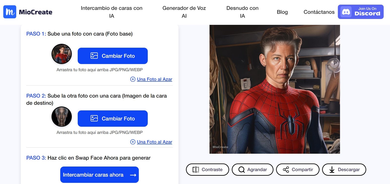 Miocreate Examples MioCreate Face Swap: La herramienta para cambiar caras Gratis ⋆ Ibingz